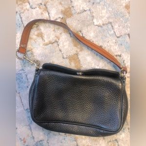 COACH Chelsea Pebbled Leather Bag  Black 8A37 vintage